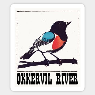 Okkervil River ∆  Fan Art Sticker